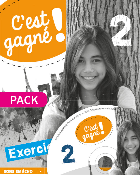 C'est gagné! 2. Exercices + CD-Audio | Varios autores | 9780190521943 (OXFORD) Imagen principal del producto