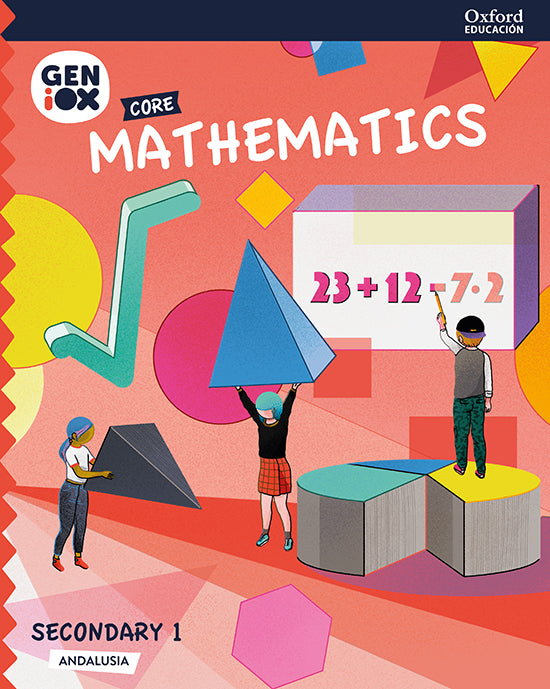 Mathematics 1ºESO. GENiOX Core Book (Andalusia) | Varios autores | 9780190536459 (OXFORD) Imagen principal del producto