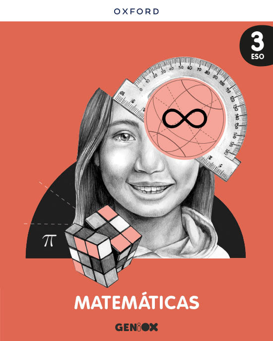 Matemáticas 3º ESO. Libro del estudiante. GENiOX. Mercedes De Lucas Benedicto (Oxford University Press España, S.A.) 9780190536695 Imagen principal del producto