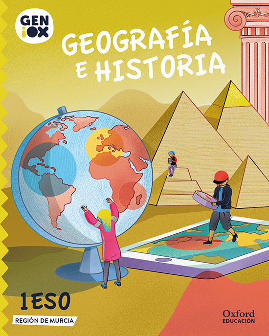 Geografía e Historia 1ºESO. GENiOX Libro del Alumno (Murcia) | Varios autores | 9780190537029 (OXFORD) Imagen principal del producto