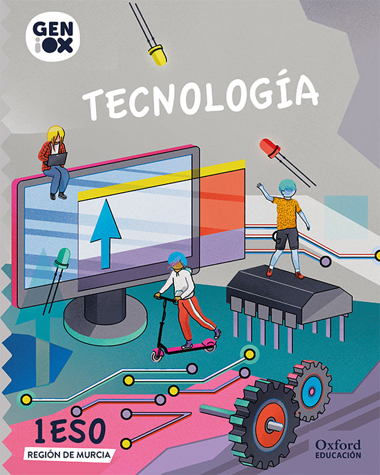 Tecnología 1ºESO. GENiOX Libro del Alumno (Murcia) | Varios autores | 9780190537210 (OXFORD) Imagen principal del producto