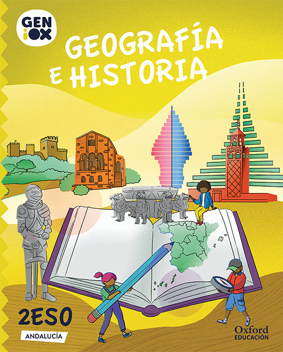 Geografía e Historia 2ºESO. GENiOX Libro del Alumno (Andalucía) | Varios autores | 9780190539504 (OXFORD) Imagen principal del producto