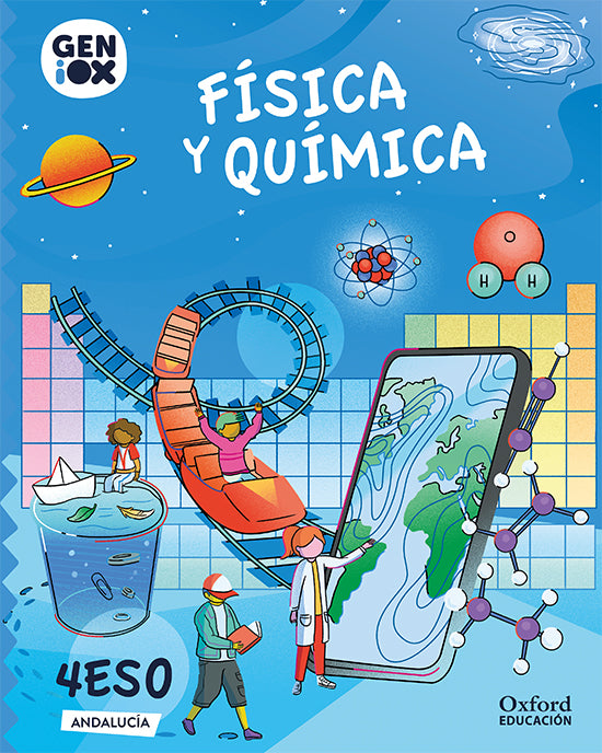 Física y Química 4ºESO. GENiOX Libro del alumno (Andalucía) | Varios autores | 9780190539542 (OXFORD) Imagen principal del producto