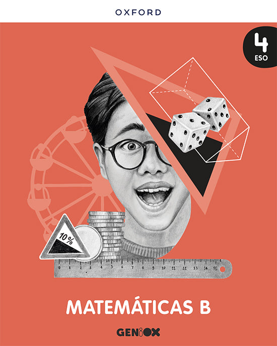 Matemáticas B 4ºESO. Libro del estudiante. GENiOX | Varios autores | 9780190541286 (OXFORD) Imagen principal del producto