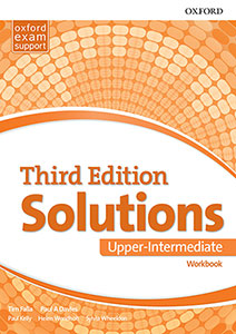 Solutions 3rd Edition Upper-Intermediate. Workbook Pk | Varios autores | 9780190541880 (OXFORD) Imagen principal del producto