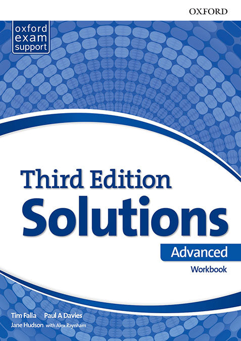 Solutions 3rd Edition Advanced. Workbook Pk | Varios autores | 9780190541897 (OXFORD) Imagen principal del producto