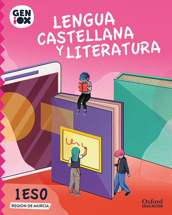Lengua Castellana y Literatura 1ºESO. GENiOX Libro del Alumno LOMCE (Murcia) | Varios autores | 9780190543396 (OXFORD) Imagen principal del producto