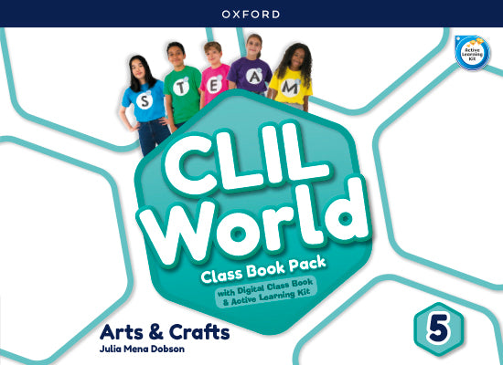 CLIL World Arts & Crafts 5. Class book | Varios autores | 9780190544836 (OXFORD) Imagen principal del producto