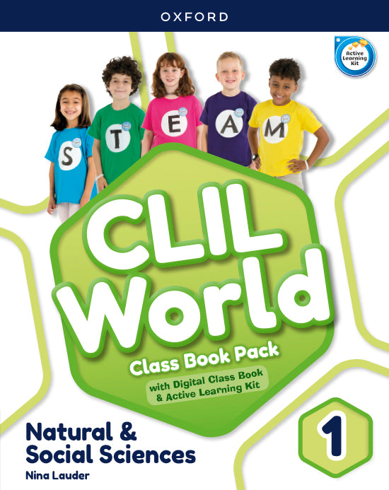 CLIL World Natural & Social Sciences 1. Class book | Varios autores | 9780190544973 (OXFORD) Imagen principal del producto