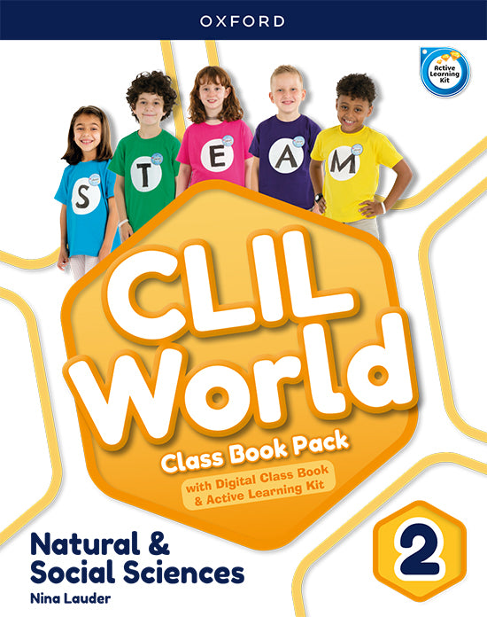 CLIL World Natural & Social Sciences 2. Class book | Varios autores | 9780190544980 (OXFORD) Imagen principal del producto