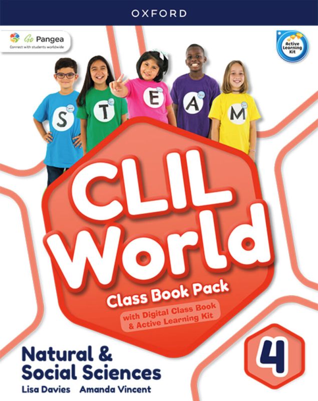 ✅ NATURAL & SOCIAL SCIENCE 4º PRIMARIA CLASS BOOK (CLIL WORLD) (edición en inglés) VV.AA. OXFORD UNIVERSITY PRESS - 9780190545000 Imagen principal del producto