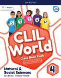 ✅ NATURAL & SOCIAL SCIENCE 4º PRIMARIA CLASS BOOK (CLIL WORLD) (edición en inglés) VV.AA. OXFORD UNIVERSITY PRESS - 9780190545000