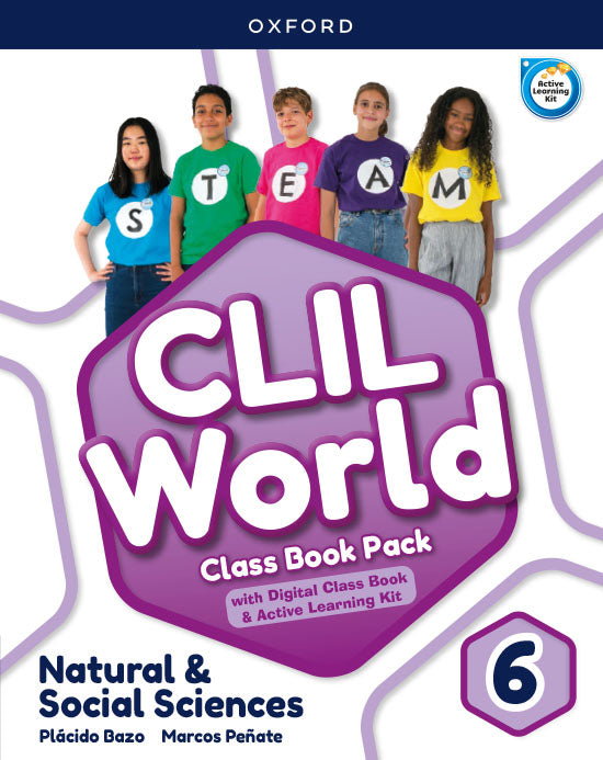 CLIL World Natural & Social Sciences 6. Class book | Varios autores | 9780190545024 (OXFORD) Imagen principal del producto