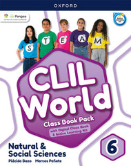 ✅ NATURAL & SOCIAL SCIENCE 6º PRIMARIA CLASS BOOK (CLIL WORLD) (edición en inglés) VV.AA. OXFORD UNIVERSITY PRESS - 9780190545024
