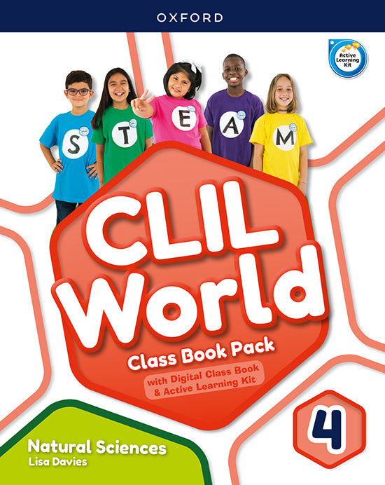 CLIL World Natural Sciences 4. Class Book. Vanessa Reilly (Oxford University Press España, S.A.) 9780190546748 Imagen principal del producto