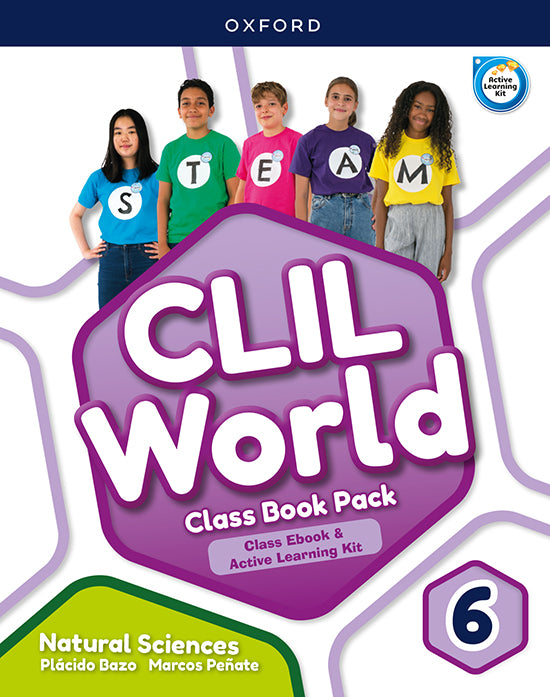 CLIL World Natural Sciences 6. Class Book | Varios autores | 9780190546762 (OXFORD) Imagen principal del producto