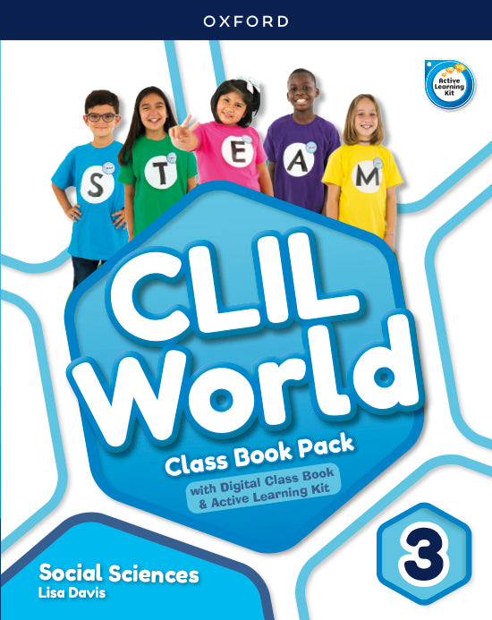 CLIL World Social Sciences 3. Class book | Varios autores | 9780190546854 (OXFORD) Imagen principal del producto