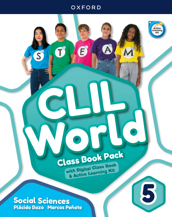 CLIL World Social Sciences 5. Class book | Varios autores | 9780190546878 (OXFORD)