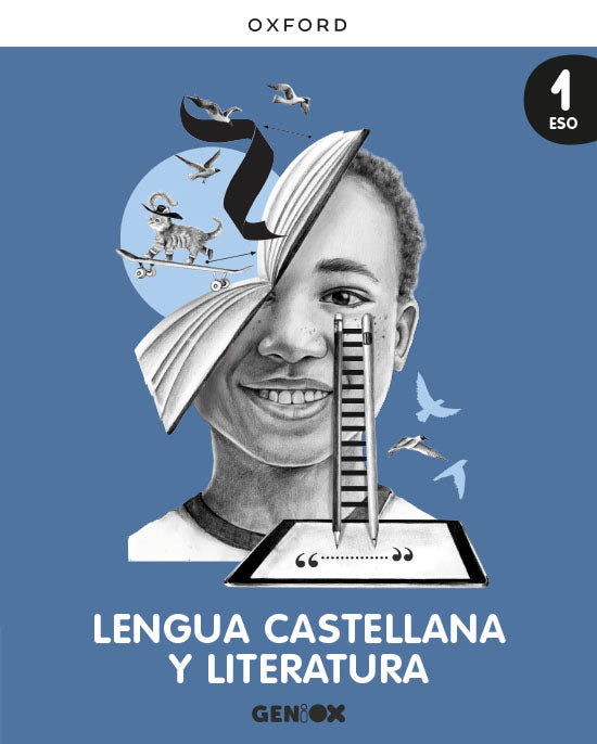 Lengua Castellana y Literatura 1ºESO. Libro del estudiante PACK. GENiOX (Canarias) | Varios autores | 9780190548001 (OXFORD) Imagen principal del producto