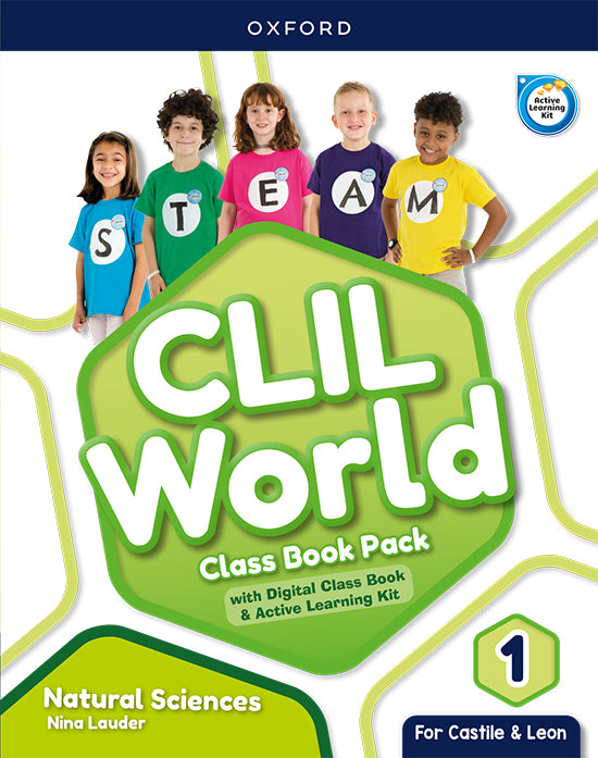 CLIL World Natural Sciences 1. Class Book (Castile & Leon) | Varios autores | 9780190548087 (OXFORD) Imagen principal del producto