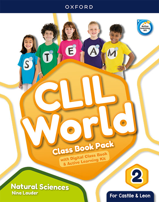 CLIL World Natural Sciences 2. Class Book (Castile & Leon) | Varios autores | 9780190548094 (OXFORD)