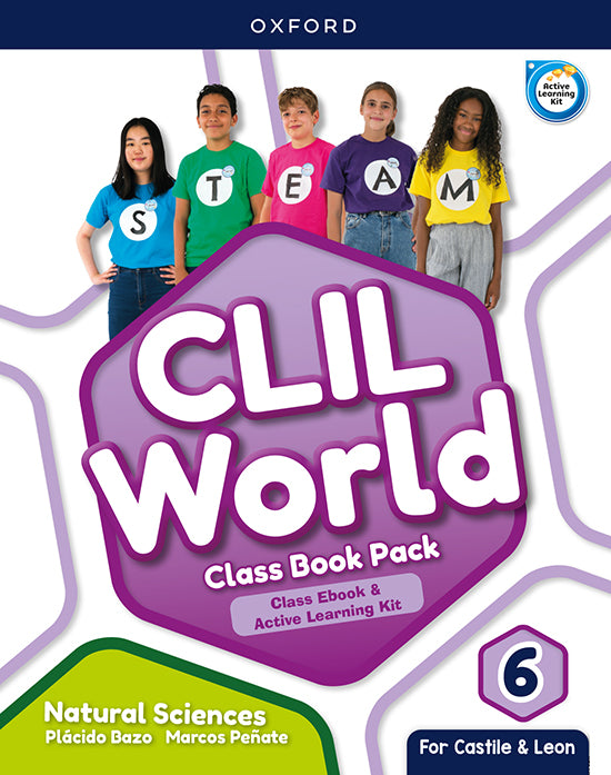 CLIL World Natural Sciences 6. Class Book (Castile & Leon) | Varios autores | 9780190548131 (OXFORD) Imagen principal del producto