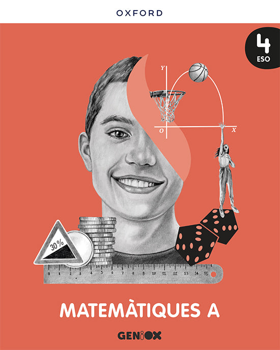 Matemàtiques A 4r ESO. Llibre de l'estudiant. GENiOX (Comunitat Valenciana) | Varios autores | 9780190549008 (OXFORD) Imagen principal del producto
