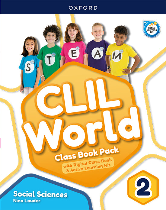CLIL World Social Sciences 2. Class Book Pack (Madrid) | Varios autores | 9780190549466 (OXFORD)