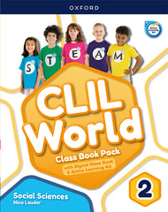CLIL World Social Sciences 2. Class Book Pack (Madrid) | Varios autores | 9780190549466 (OXFORD)