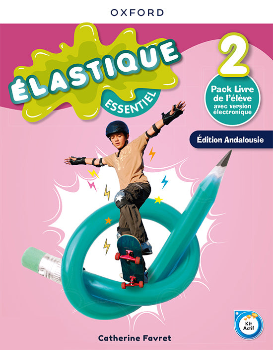 Élastique Essentiel 2. Livre de l'élève (Andalousie) | Varios autores | 9780190550134 (OXFORD) Imagen principal del producto