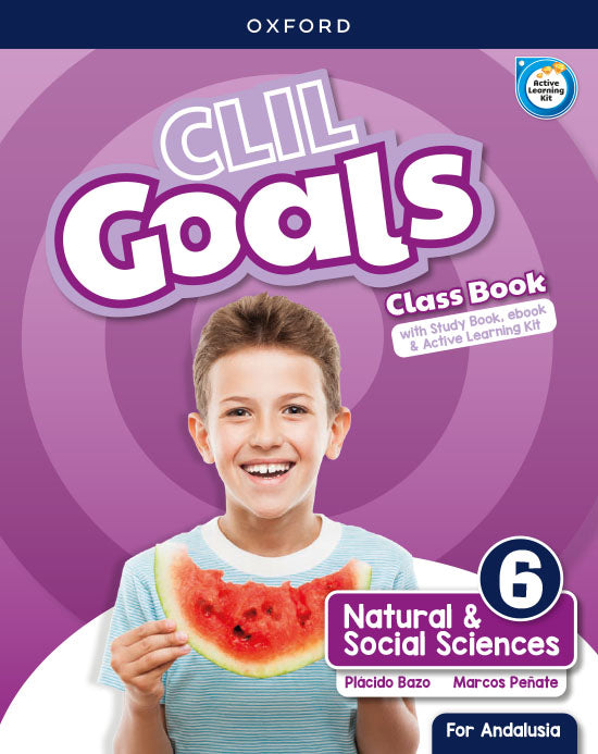 CLIL Goals Natural & Social Sciences 6. Class book Pack (Andalusia) | Varios autores | 9780190550516 (OXFORD) Imagen principal del producto