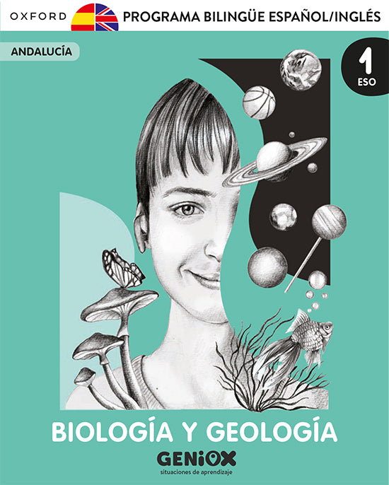Biología y Geología 1ºESO. Pack Programa Bilingüe. GENiOX Situaciones de aprendizaje (Andalucía) | Varios autores | 9780190554415 (OXFORD) Imagen principal del producto
