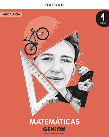 Matemáticas 1ºESO. Libro del estudiante. GENiOX Situaciones de aprendizaje (Andalucía) | Varios autores | 9780190554996 (OXFORD) Imagen principal del producto