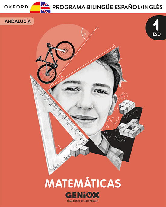 Matemáticas 1ºESO. Pack Programa Bilingüe. GENiOX Situaciones de aprendizaje (Andalucía) | Varios autores | 9780190557010 (OXFORD) Imagen principal del producto