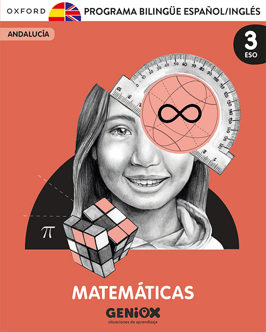 Matemáticas 3ºESO. Pack Programa Bilingüe. GENiOX Situaciones de aprendizaje (Andalucía) | Varios autores | 9780190557027 (OXFORD)