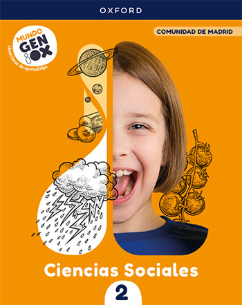 Mundo Geniox Ciencias Sociales 2. Libro del estudiante | Varios autores | 9780190557041 (OXFORD) Imagen principal del producto