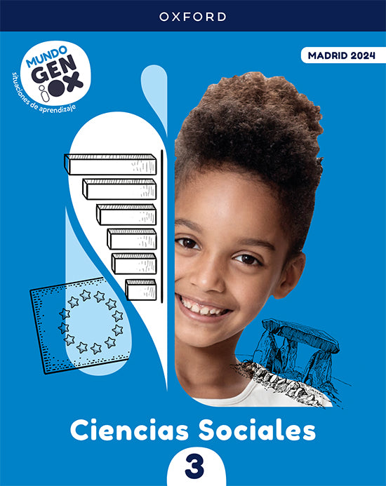Mundo Geniox Ciencias Sociales 3. Libro del estudiante | Varios autores | 9780190557058 (OXFORD) Imagen principal del producto