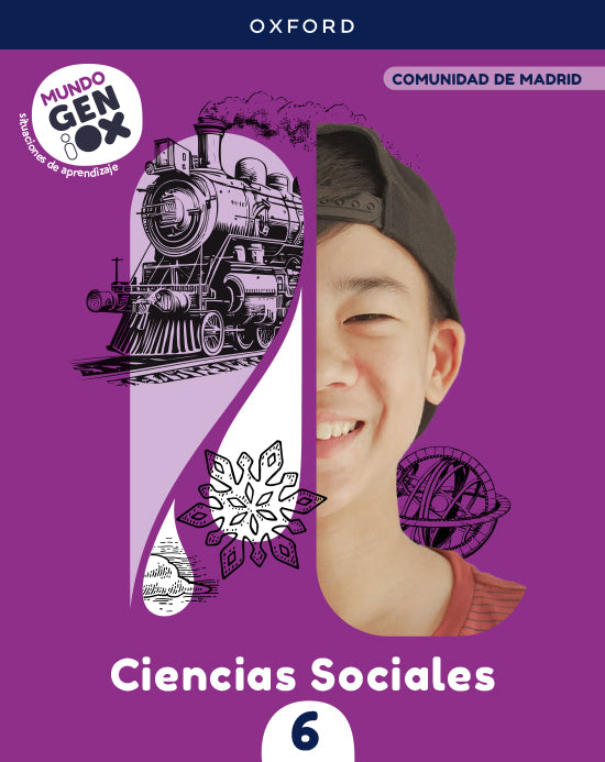 Mundo Geniox Ciencias Sociales 6. Libro del estudiante | Varios autores | 9780190557089 (OXFORD) Imagen principal del producto