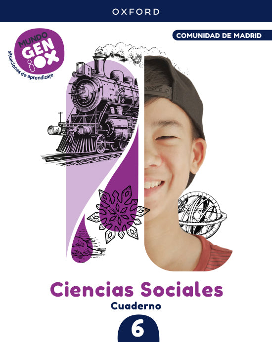 Mundo Geniox Ciencias Sociales 6. Cuaderno de Actividades | Varios autores | 9780190557140 (OXFORD) Imagen principal del producto