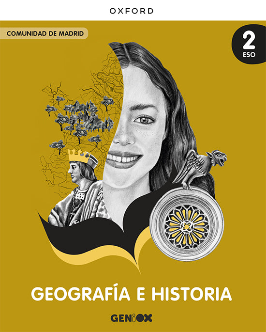 Geografía e Historia 2º ESO. Libro del estudiante. GENiOX (Madrid). Aa. Vv. (Oxford University Press España, S.A.) 9780190557669 Imagen principal del producto