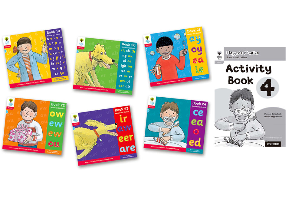 Floppy's Phonics Stage 4. Essential Pack 2024 | Varios autores | 9780190557737 (OXFORD) Imagen principal del producto