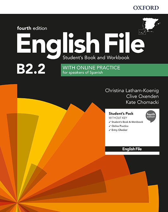 English File 4th Edition B2.2. Student's Book and Workbook without Key Pack | Varios autores | 9780194039437 (OXFORD) Imagen principal del producto