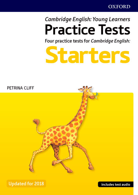 Cambridge Young Learners English Tests: Starters (Revised 2018 Edition) | Varios autores | 9780194042581 (OXFORD) Imagen principal del producto