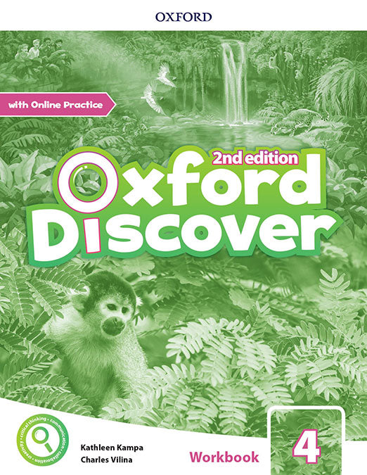 Oxford Discover 4. Activity Book with Online Practice Pack 2nd Edition | Varios autores | 9780194053983 (OXFORD)