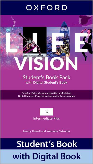 Life Vision Intermediate plus Student's Book | Varios autores | 9780194063630 (OXFORD) Imagen principal del producto