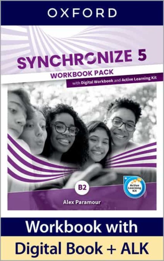 ✅ SYNCHRONIZE 5 WORKBOOK (4º ESO) (edición en inglés) VV.AA. OXFORD UNIVERSITY PRESS - 9780194065672 Imagen principal del producto