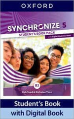 ✅ SYNCHRONIZE 5 STUDENT´S BOOK (4º ESO) (edición en inglés) VV.AA. OXFORD UNIVERSITY PRESS - 9780194065986