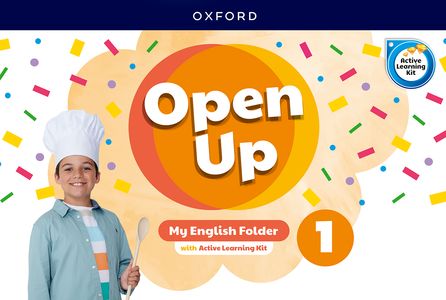 Open Up 1. My English Folder | Varios autores | 9780194071529 (OXFORD) Imagen principal del producto