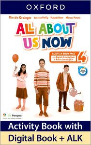 All About Us Now 4 . Activity Book | Varios autores | 9780194073905 (OXFORD) Imagen principal del producto