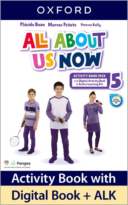 All About Us Now 5 . Activity Book | Varios autores | 9780194073967 (OXFORD) Imagen principal del producto
